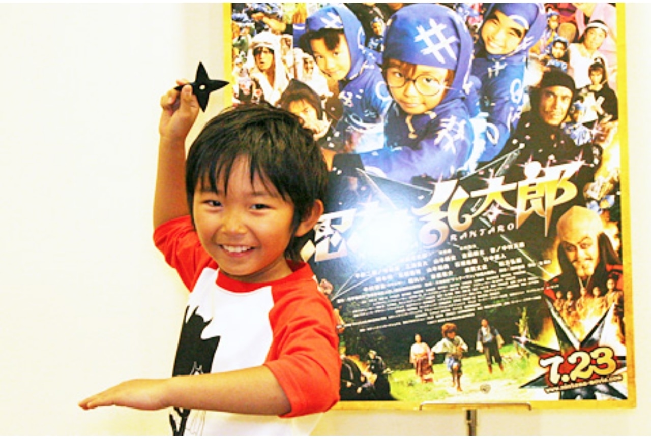 実写版『忍たま乱太郎』で乱太郎を演じる加藤清史郎くん