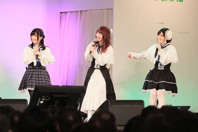 『天使の３Ｐ！』スペシャルステージで大野柚布子さん、遠藤ゆりかさん、古賀葵さんがエンデイング主題歌「楔」をステージで初披露！