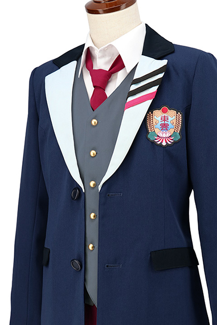人気アプリ『DREAM!ing』より、望月悠馬、花房柳たちが通う東雲学園の制服がACOS(アコス)から発売決定