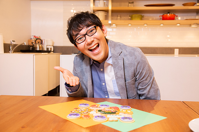 お菓子作り初心者の小野友樹さんがアイシングクッキー作りに挑戦！ 【共闘ことばRPG コトダマン編】-11