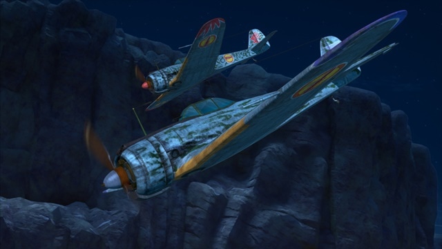 冬アニメ『荒野のコトブキ飛行隊』第4話「エリート砦」より、あらすじ＆場面カット公開！　コトブキ飛行隊はラハマの雷電を取り戻すべく敵のアジトに向かうが……