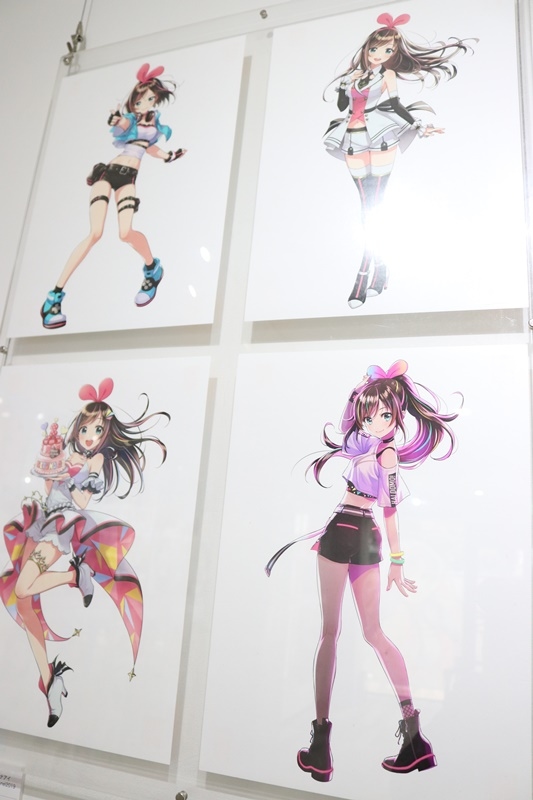 森倉円さん初個展『Girl Friend』をレポート！ オリジナル美少女作品の展示だけでなく『キズナアイ』などの商業作品も一堂に集結！の画像-11