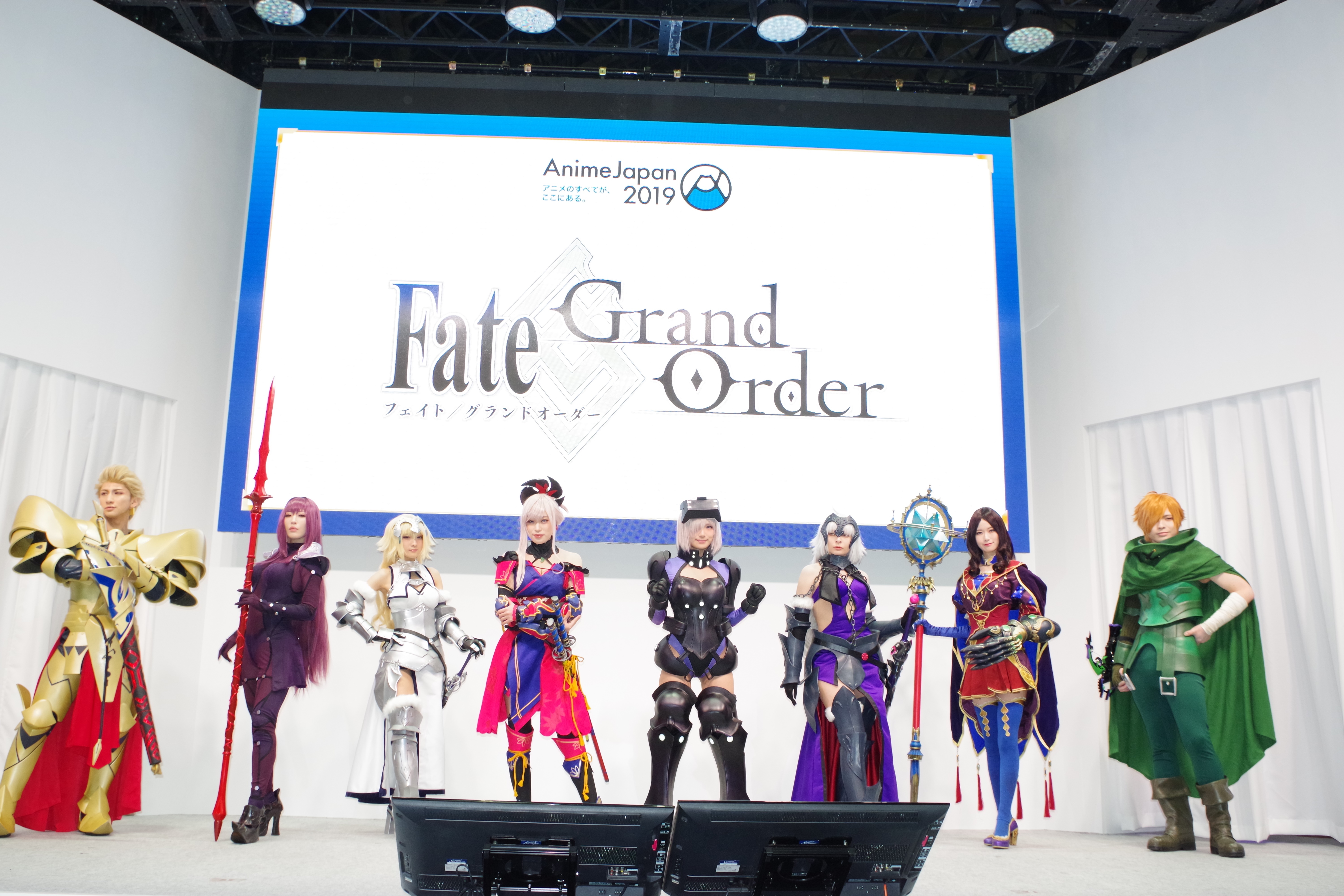 『Fate/Grand Order』ブースレポート！　ジャンヌやマシュなど人気サーヴァントのコスプレイヤー＆着ぐるみが登場【AJ2019】-2