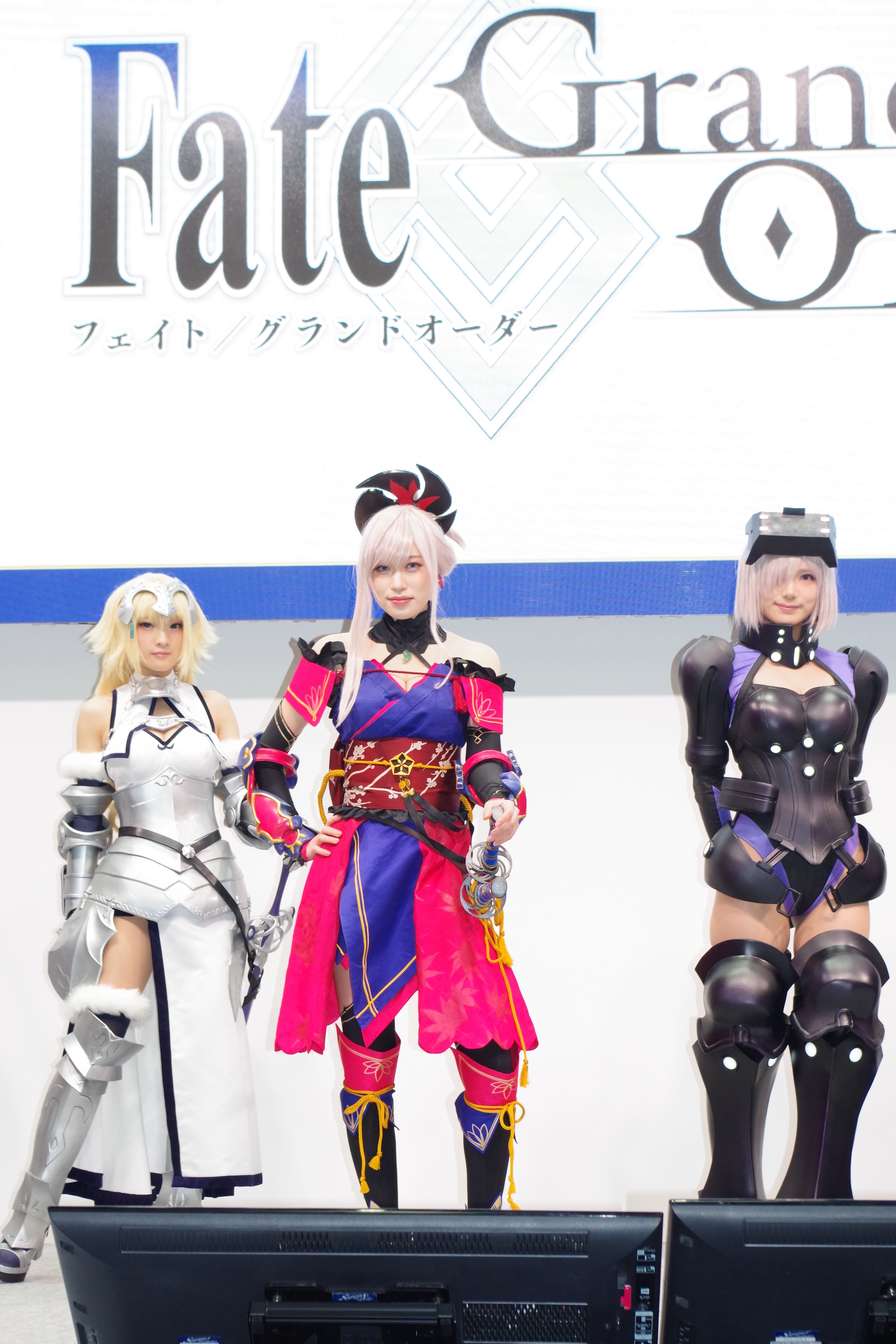 『Fate/Grand Order』ブースレポート！　ジャンヌやマシュなど人気サーヴァントのコスプレイヤー＆着ぐるみが登場【AJ2019】-4