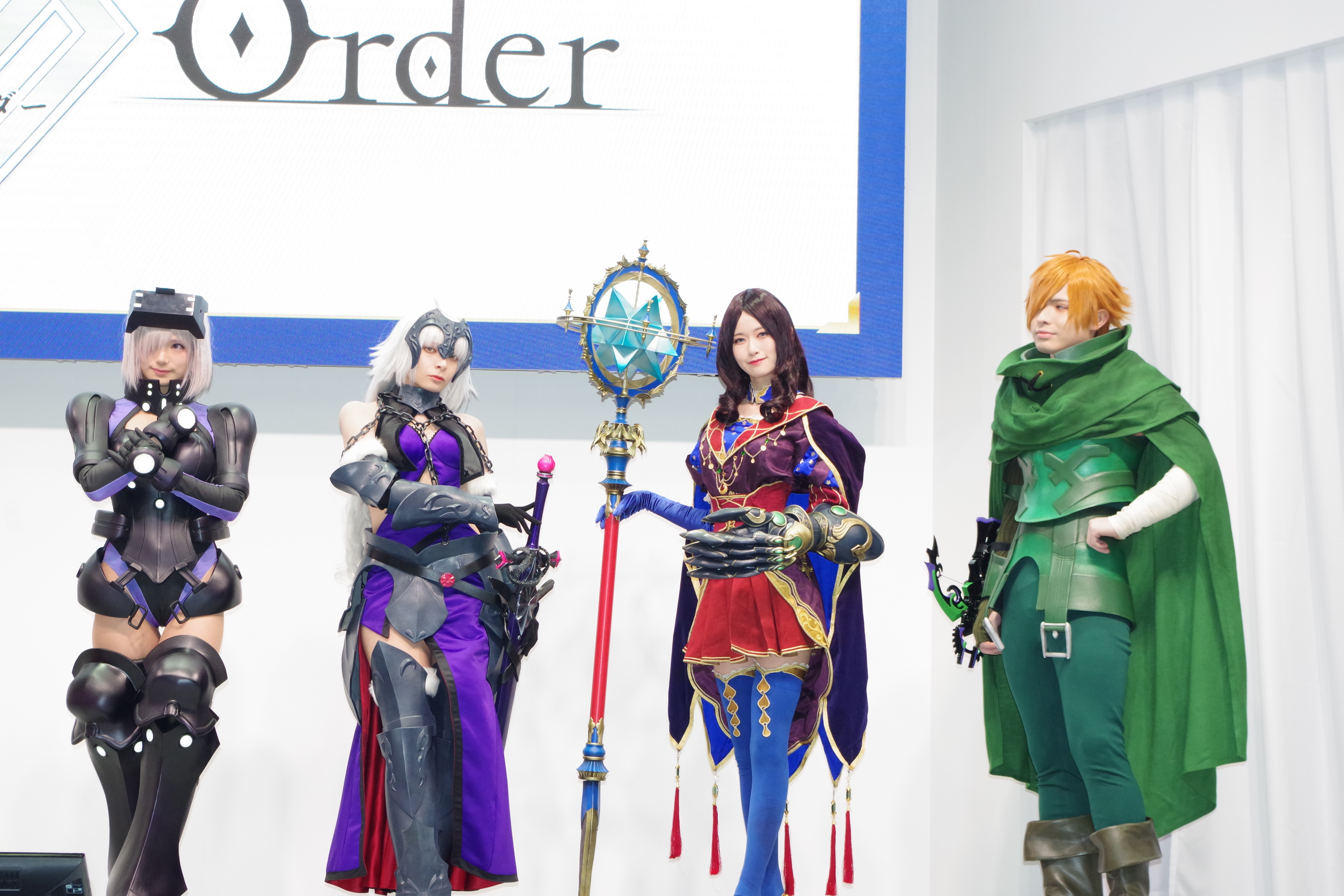 『Fate/Grand Order』ブースレポート！　ジャンヌやマシュなど人気サーヴァントのコスプレイヤー＆着ぐるみが登場【AJ2019】-5