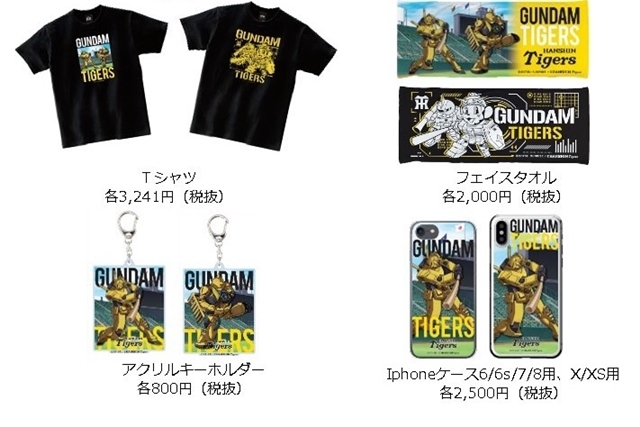 『機動戦士ガンダム』が阪神タイガースとのコラボナイターイベントを実施！　アムロ・レイの場内アナウンスに、タイガースバージョンのガンプラも登場！