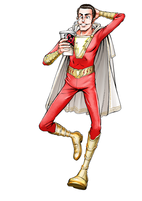 モンキー・パンチ氏×「DCキャラクター」とのコラボプロモーションが6月より実施！ 『シャザム！』のイラストを初公開！