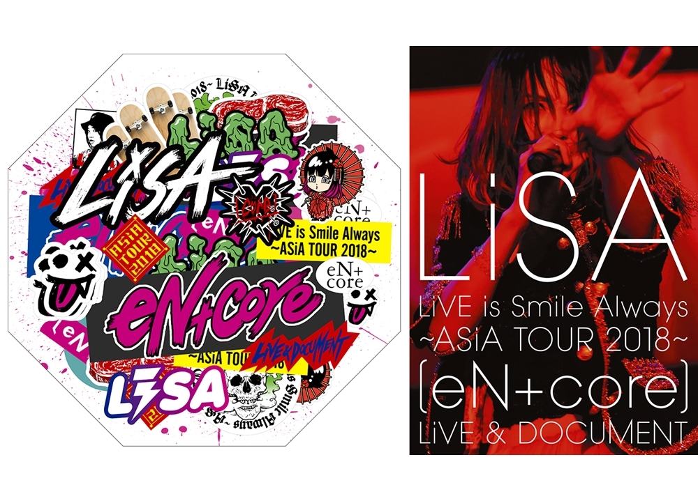 LiSAさんの最新ライブ＆ドキュメントBD・DVDが、オリコンデイリー 
