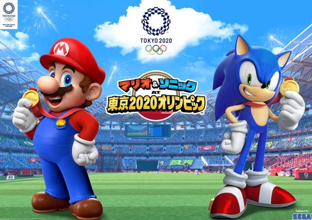 Nintendo Switch用ソフト『マリオ&ソニック AT 東京2020オリンピック』E3トレーラーが公開！　アプリ『ソニック AT 東京2020オリンピック』のキービジュアルも到着