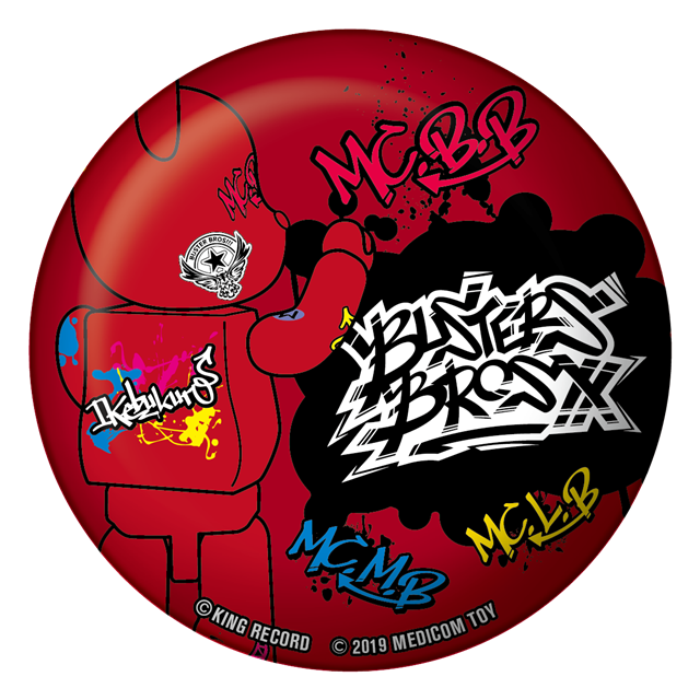 『ヒプノシスマイク -Division Rap Battle-』が「BE@RBRICK」とコラボレーション！　オリジナル缶バッジとセット9月20日に発売-9