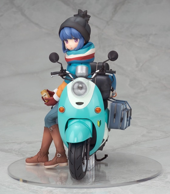 TVアニメ『ゆるキャン△』より、「志摩リン」がスクーターとセットでフィギュア化！【今なら6%OFF！】-2