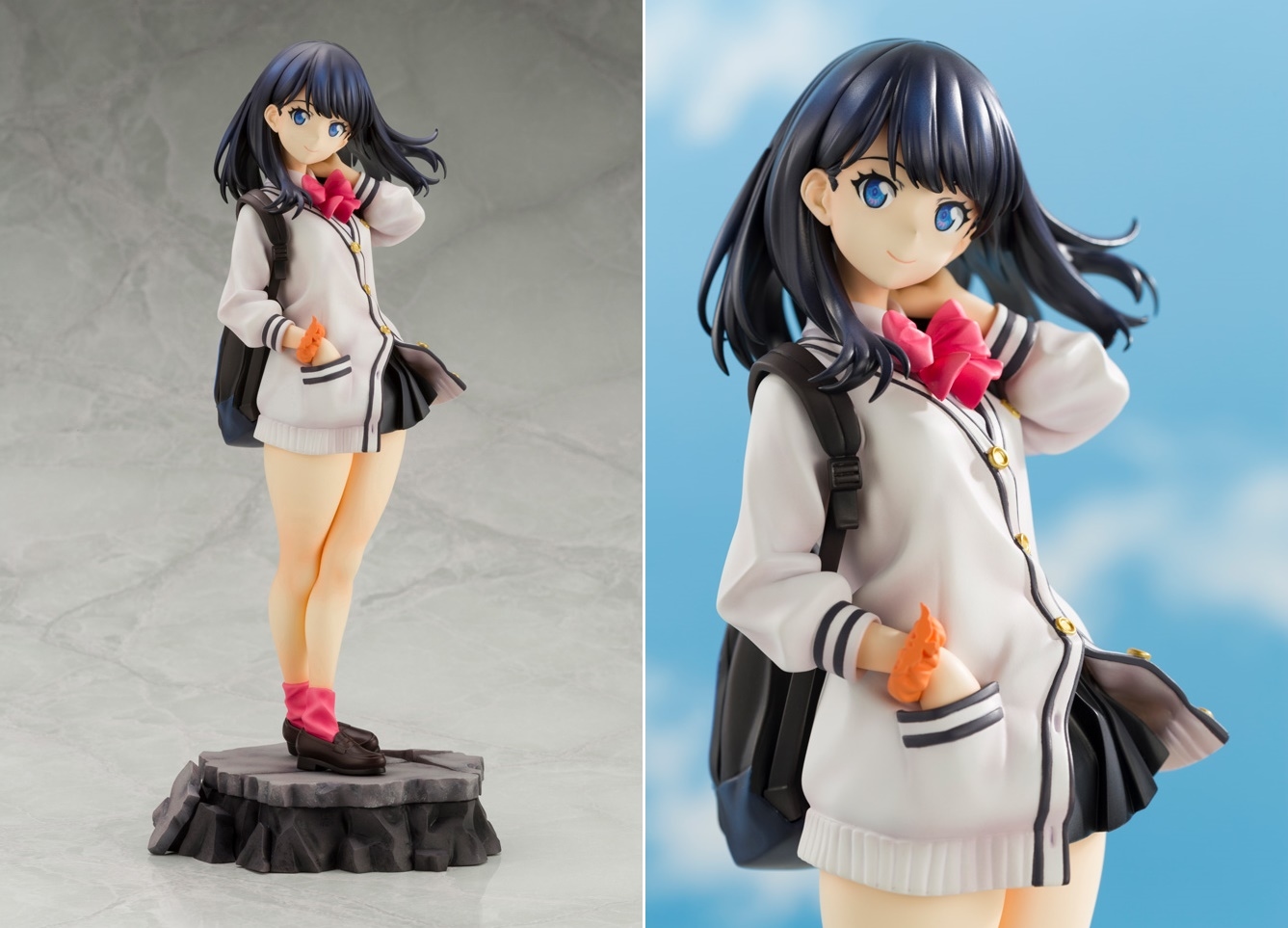 『SSSS.GRIDMAN（グリッドマン）』宝多六花が制服姿でフィギュア化