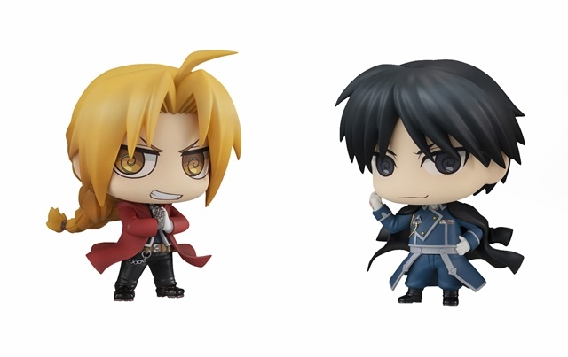 『鋼の錬金術師 FULLMETAL ALCHEMIST 』より、エドワードとロイがかわいらしい「ちみメガ バディシリーズ」フィギュアセットで登場！【225ポイント（5%還元）】-1