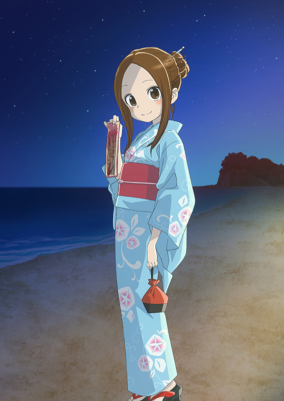 夏アニメ『からかい上手の高木さん2』“夏祭りプロジェクト”がスタート！　浴衣を着た高木さんのビジュアルが公開-1