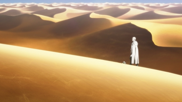 『劇場版 Fate/Grand Order -神聖円卓領域キャメロット-』よりティザーPV初公開！　烈風吹き荒れる砂の大地を歩む、円卓の騎士ベディヴィエールの姿が……