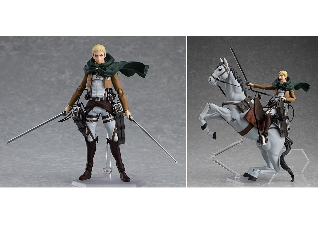 アニメ『進撃の巨人』よりエルヴィン・スミスがfigmaで登場