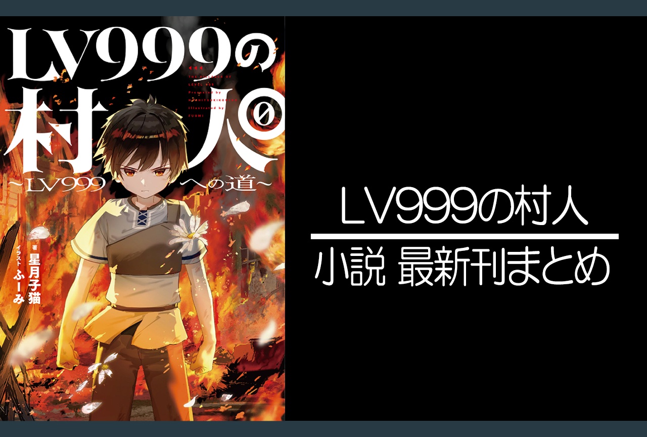 LV999の村人|小説8巻完結 あらすじ・発売日・表紙まとめ