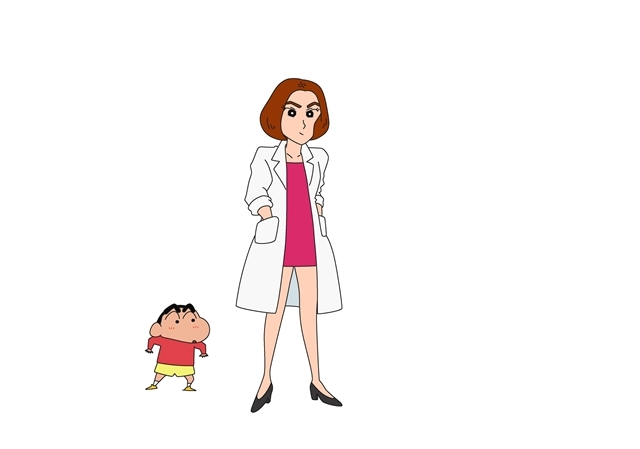 『クレヨンしんちゃん』が、ドラマ『ドクターＸ～外科医・大門未知子～』とコラボ！　米倉涼子さん出演のショートアニメが11/9放送決定-2