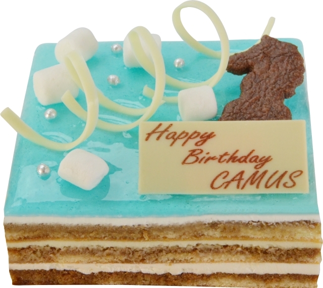 『うたの☆プリンスさまっ♪』バースデーケーキ企画 第9弾！　1月に誕生日を迎える「カミュ」バースデーケーキセットの受注がスタート！