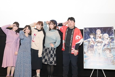 劇場版 ハイフリ Trysail登壇イベント 一挙上映会オフィシャルレポ到着 アニメイトタイムズ