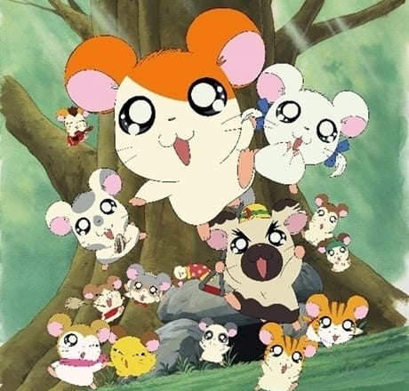 ハム太郎マフラーちゃん＆チビ丸ちゃんお手ておつなぎぬいぐるみ