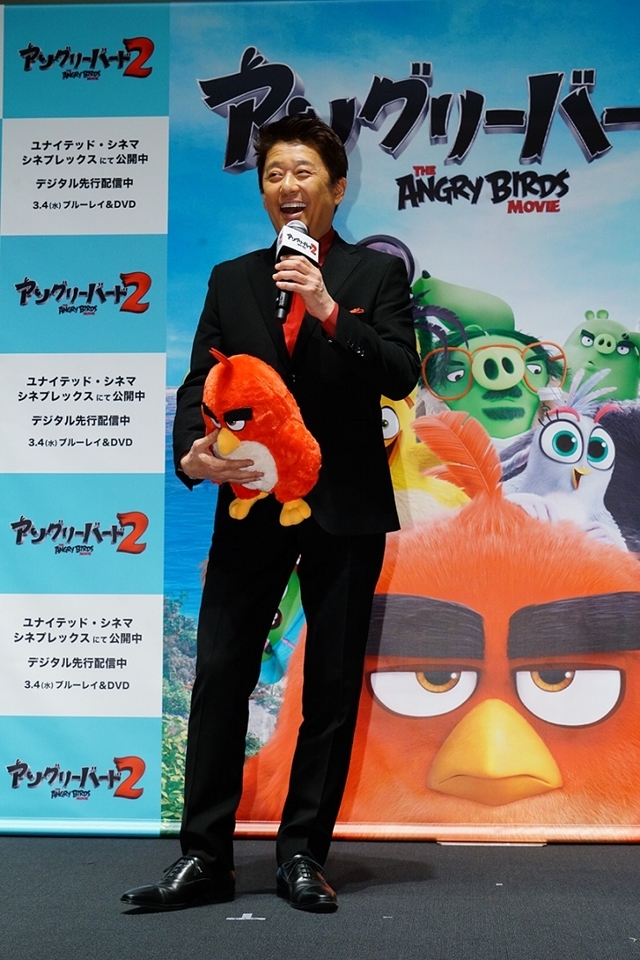 坂上忍 竹達彩奈出演の映画 アングリーバード2 初日舞台挨拶公式レポ アニメイトタイムズ