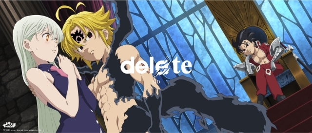 TVアニメ『七つの大罪 神々の逆鱗』シドが担当するOPテーマ「delete」のアートワーク＆収録内容公開！　さらにアニメイト特典のビジュアルも解禁！