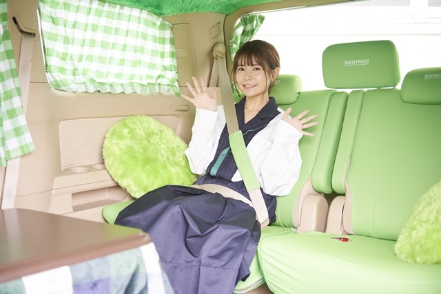 声優・竹達彩奈さんが「スーモタクシー」に乗車体験！　理想の部屋やバレンタインの過ごし方について語るインタビューも到着-5