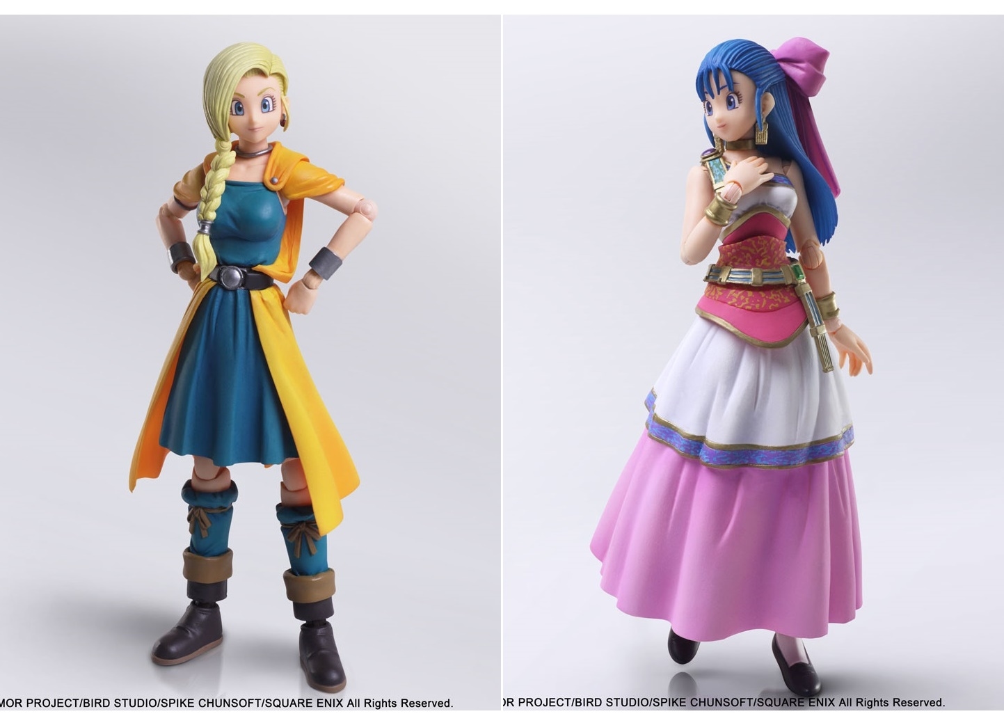 ドラゴンクエストV』ビアンカ＆フローラが可動フィギュア化 