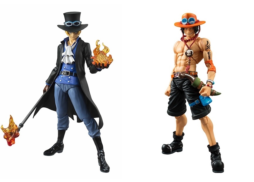 ONE PIECE』「サボ」＆「エース」のアクションフィギュアが再販