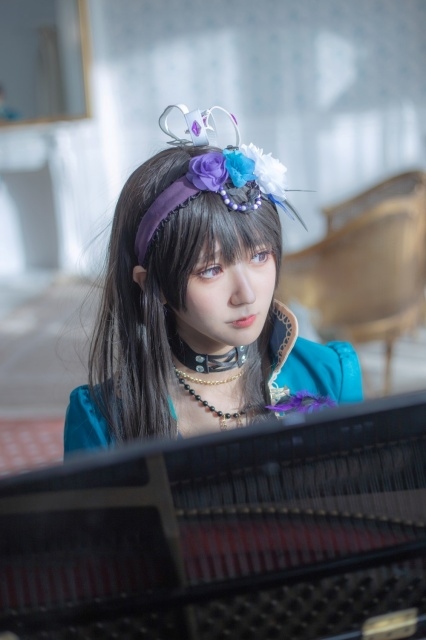 おすすめ！ バンドリ Roselia 白金燐子 コスプレ コスチューム・コスプレ