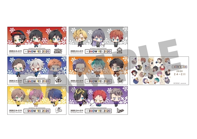 『ヒプノシスマイク -Division Rap Battle-』第71回さっぽろ雪まつりに出展されたグッズの事後通販がアニメイト通販で受付中！-2