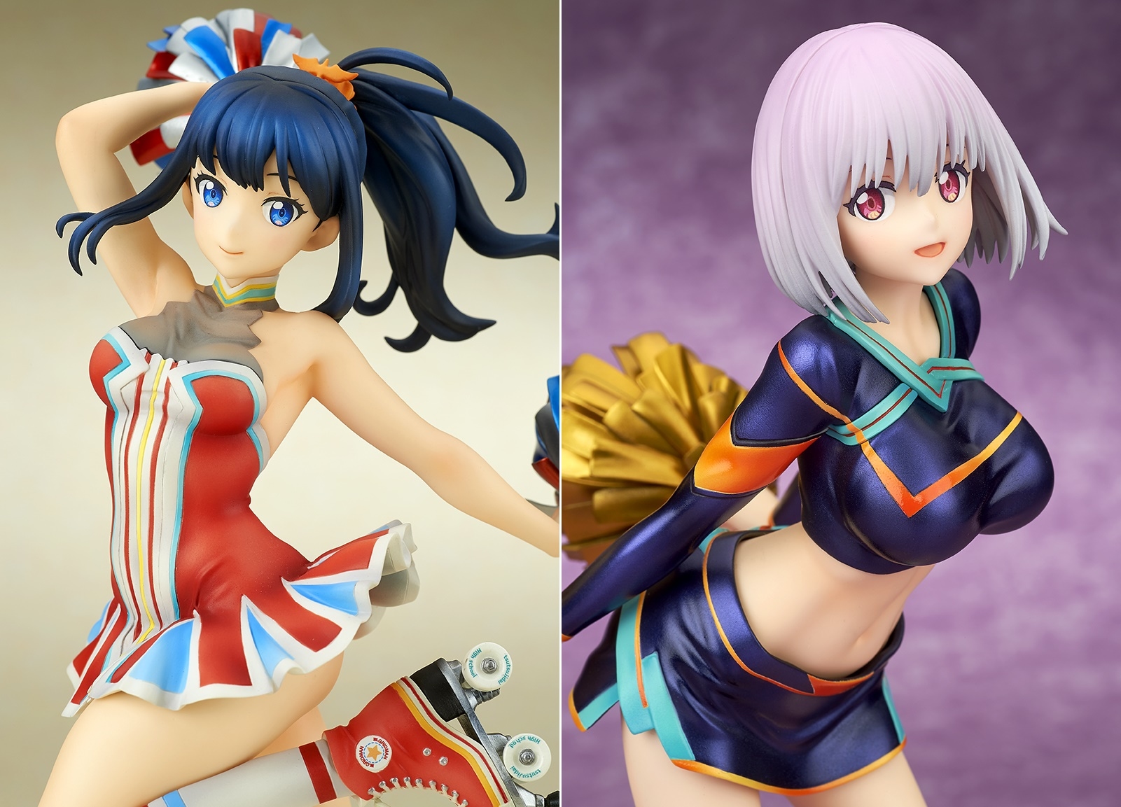 SSSS.GRIDMAN』宝多六花＆新条アカネがチアガール姿でフィギュア化