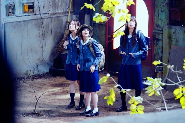 TVドラマ『映像研には手を出すな！』第2話の場面カットが公開！プロペラスカートで齋藤飛鳥さんが空を飛ぶ！