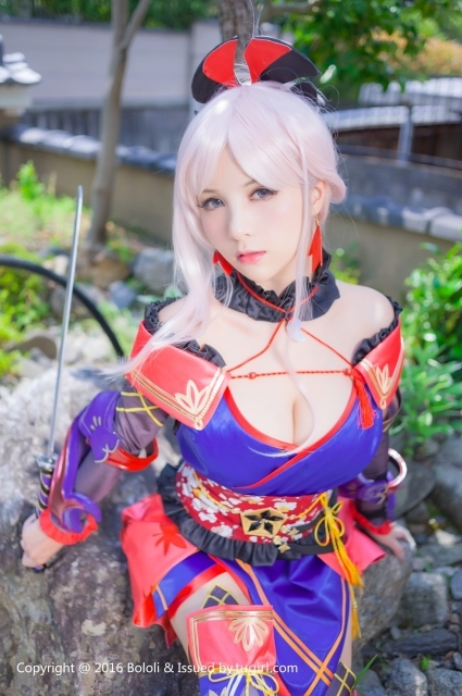 桜家　FGO Fate 宮本武蔵　水着　コスプレ　ウィッグ追加可