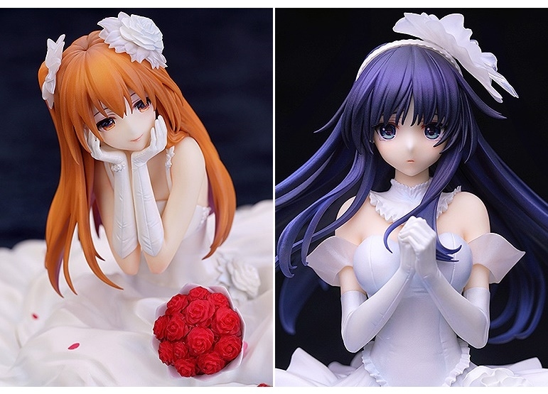 WHITE ALBUM2』小木曽雪菜＆冬馬かずさがウエディングドレス姿で