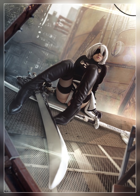 『NieR：Automata（ニーア オートマタ）』コスプレ特集！ヨルハ二号B型こと2Bを再現した美しい写真をピックアップ-5