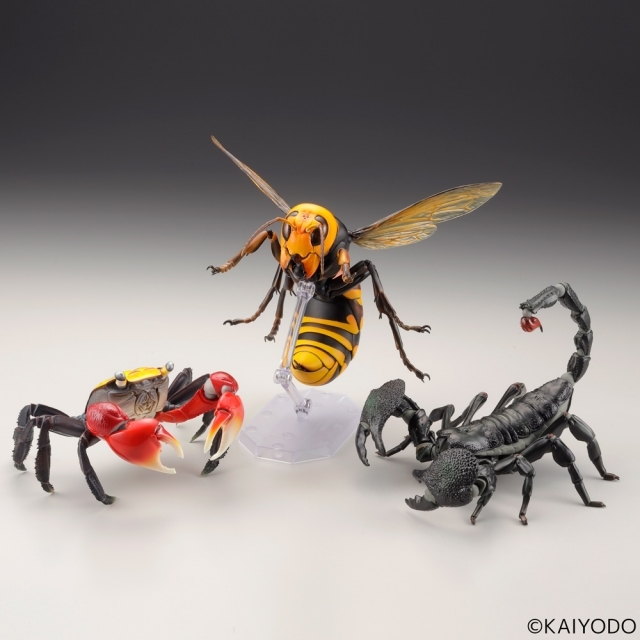 【海洋堂クオリティ】可動生物フィギュアシリーズ第3弾「オオスズメバチ」が堂々のフィギュア化！ Twitterで話題のスズメバチ類最大級のハチが立体化！-19