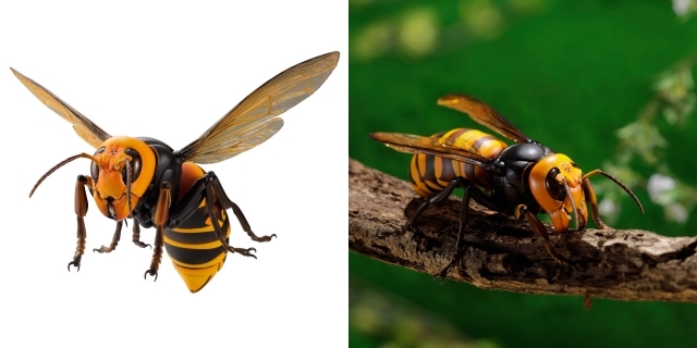 【海洋堂クオリティ】可動生物フィギュアシリーズ第3弾「オオスズメバチ」が堂々のフィギュア化！ Twitterで話題のスズメバチ類最大級のハチが立体化！-1