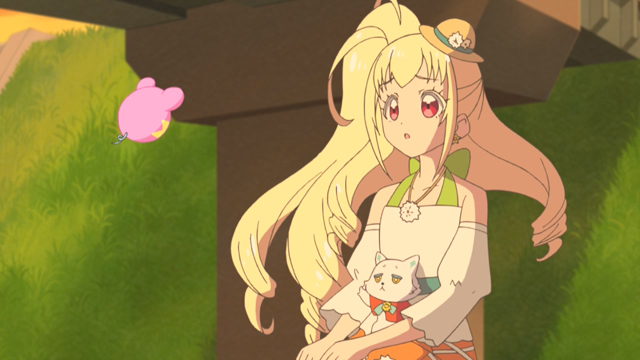 TVアニメ『キラッとプリ☆チャン』第108話先行場面カット・あらすじ到着！プリ☆チャンランドでお店をひらいているアリスは、一人途方に暮れているキラッCHUを見つけて……