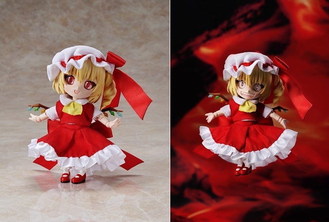 大人気『東方project』より、悪魔の妹「フランドール・スカーレット」のちびっこドールが登場！小さくても可愛さと少しの恐ろしさは健在です！【今なら425ポイント還元！】