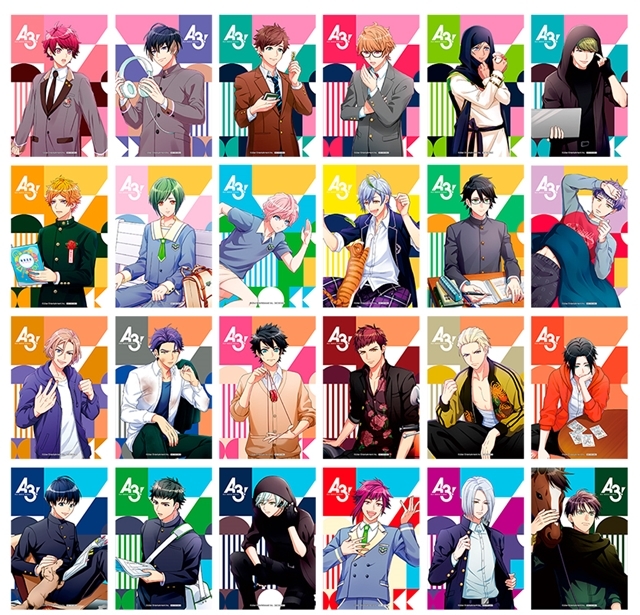 「『A3!』Playback☆MANKAIフェア inアニメイト」が10月17日から11月15日まで開催！　フェア期間中に対象商品の購入で【ポストカード（全24種）】がランダムで貰える！の画像-1