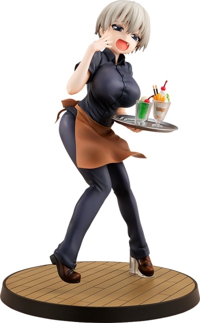 『宇崎ちゃんは遊びたい！』より、ヒロインの「宇崎花」が原作版・喫茶アジアの制服姿でフィギュア化！ 制服姿でもSUGOI-DEKAI！【今なら15%OFF！】