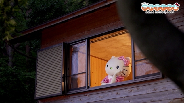 TVアニメ『ゆるキャン△』と『ハローキティ』がコラボした『ハローキティキャン△』第3話が公開！　遂にキティが洪庵キャンプ場でソロキャンプを開始！