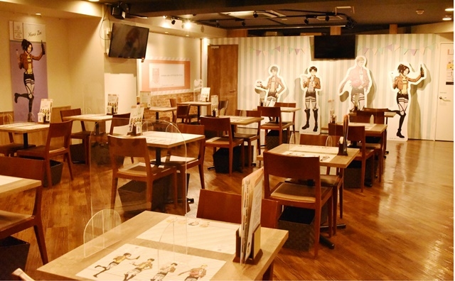 TVアニメ『進撃の巨人』The Final Seasonのコラボカフェがアニメイトカフェ池袋3号店・名古屋2号店で好評開催中！