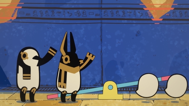 WEBアニメ『とーとつにエジプト神』第1話「とーとつにエジプト神」／「とーとつにアヌビス」あらすじ＆場面カット公開！　12/19からのアニメイトフェア第7弾情報もお届けの画像-3