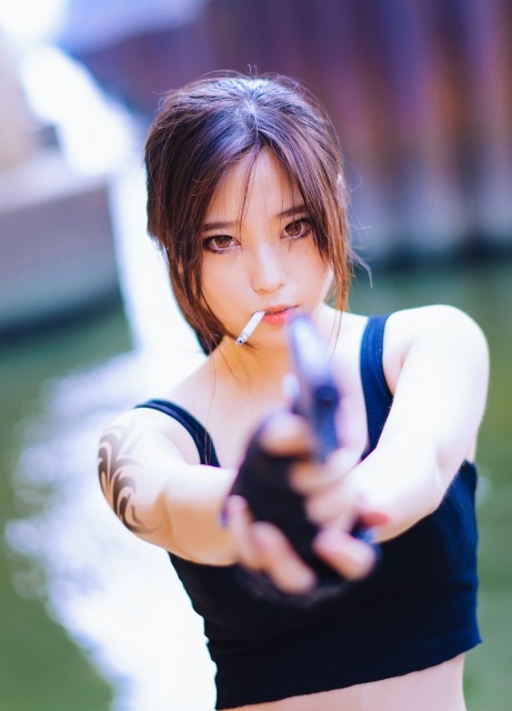 アニメ『BLACK LAGOON』のコスプレ特集！　レヴィ、ロベルタのコスプレ写真をピックアップ！-2