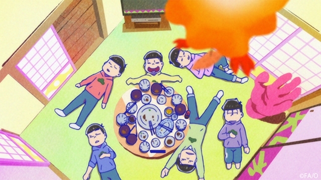 秋アニメ『おそ松さん』第3期 第9話「家事をやろう」ほかより場面カット公開！　今回は6つ子たちが家事に挑戦する……!?