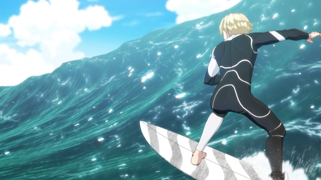 冬アニメ『WAVE!!～サーフィンやっぺ!!～』第4波「The Endless Summer」の先行場面カット公開！　ファイナルラウンドはショウと田中の勝負に……