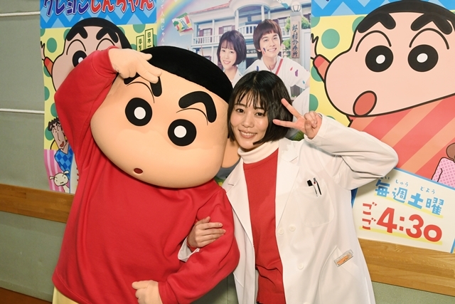 tvアニメ クレヨンしんちゃん 2 13にドラマ にじいろカルテ とのコラボエピソードを放送 アニメイトタイムズ